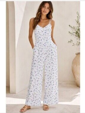 Old Navy Floral Jumpsuit